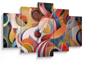 Tablou - Abstract muzical (150x105 cm)