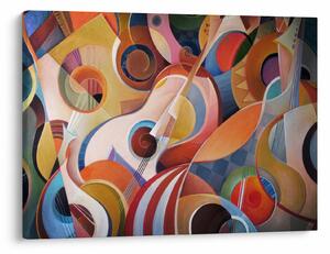 Tablou - Abstract muzical (70x50 cm)