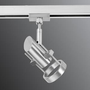FISCHER & HONSEL Shine spot HV-track4 m6 sistem șină 2 faze, reglabil, Gri, Camera de zi / sufragerie, Metal, Modern