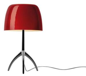 Lampă de masă Foscarini, Negru, Camera de zi, Aluminiu