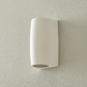 Fumagalli Marta 90 aplice de exterior 90, negru/înghețat, GU10 CCT, jos, Negru, Plastic, Modern