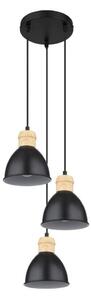 Lustră pe cablu WIHO 3xE27/40W/230V Globo 54018-3HS