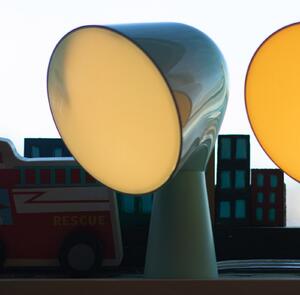 Foscarini Lampa de masă designer Binic, acvamarin, Albastru, Camera de zi / sufragerie, Plastic, Design