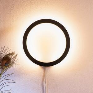 Philips Hue Sana aplică perete LED, RGBW, negru, reglabil, Negru, Camera de zi / sufragerie, Metal, Modern