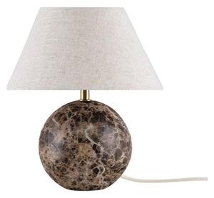 Lampă de masă Globen Lighting, Maro / Rugină, Camera de zi, Țesătură / Textil