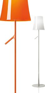 Foscarini Birdie Lettura lampă podea LED alb dim, reglabil, Alb, Camera de zi / sufragerie, Plastic, Design