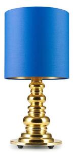 Lampă de masă DESIGN BY US, Albastru, Camera de zi, Sticlă