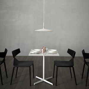 Foscarini Lampă suspendată LED Aplomb Large, albă, reglabil, Alb, Bucătărie, Beton, Design