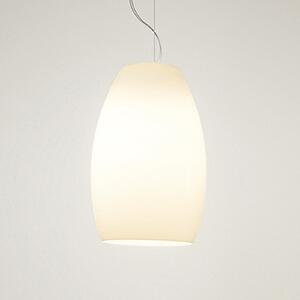 Foscarini Buds 1 lampă pendul LED, E27 alb, reglabil, Alb, Bucătărie, Sticlă, Design