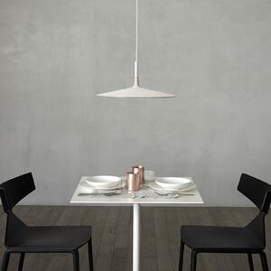 Foscarini MyLight Aplomb large, lampă susp. alb, reglabil, Alb, Bucătărie, Beton, Design