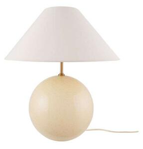 Lampă de masă Globen Lighting, IRIS, Bej, Camera de zi, Sticlă, Vintage