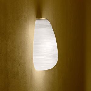 Foscarini Rituals 1 semi aplică de perete, auriu, reglabil, Alb, Camera de zi / sufragerie, Sticlă, Design
