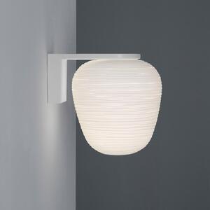 Foscarini Rituals 3 aplică perete, aspect felinar, reglabil, Alb, Camera de zi / sufragerie, Sticlă, Design, Priză de perete top