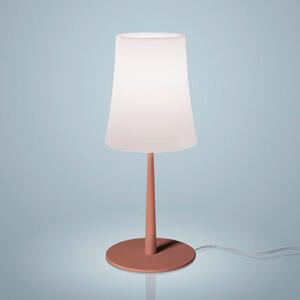 Foscarini Lampa de masă Birdie Easy roșu cărămiziu, Roșu, Camera de zi / sufragerie, Metal, Design