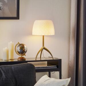 Foscarini Lumiere 30 grande pastille cu dimmer, reglabil, Alb, Camera de zi / sufragerie, Sticlă, Design, Tripod