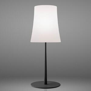 Foscarini Birdie Easy Grande lampă de masă negru, Negru, Camera de zi / sufragerie, Metal, Design
