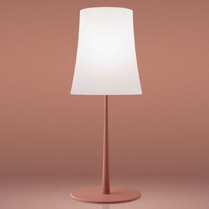 Foscarini Lampa de masă Birdie Easy Grande roșu cărămiziu, Roșu, Camera de zi / sufragerie, Metal, Design