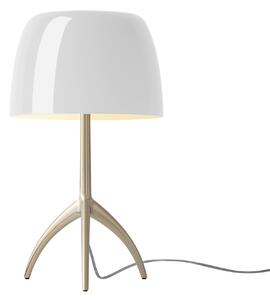 Foscarini Lumiere piccola crem/alb dimabilă, reglabil, Alb, Camera de zi / sufragerie, Sticlă, Design