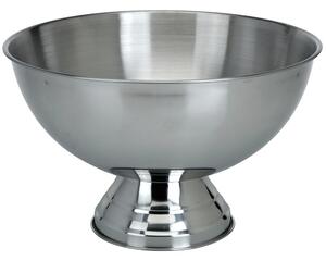 Bol din oțel inoxidabil - pentru fructe, punch - 38 cm, mată