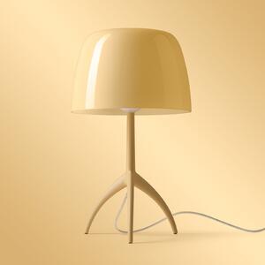 Foscarini Lumiere Nuances grande dimabilă sahara, reglabil, Bej, Camera de zi / sufragerie, Sticlă, Design