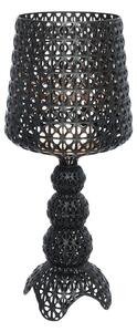 Lampă de masă Kartell, Mini Kabuki, reglabil, Negru, Camera de zi, Plastic, Design