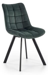 Scaun de bucaterie Jordan, verde/negru