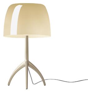 Foscarini Lumiere grande crem dimabilă, reglabil, Bej, Camera de zi / sufragerie, Sticlă, Design