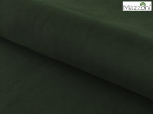 Mazzoni IRIS Verde Pădure (material Victoria 68AC) - SCAUN MODERN TAPIȚAT PENTRU SALON/SUFRAGERIE LOFT