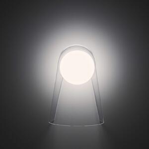 Foscarini Satellight G9 aplică perete, transpar., reglabil, Transparent, Camera de zi / sufragerie, Sticlă, Design