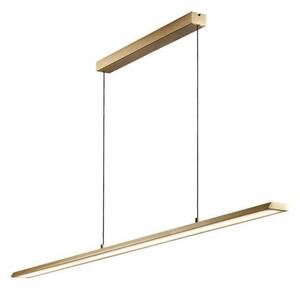 Lustră Pendul LIGHT-POINT, Auriu / Alamă, Sala de mese, Aluminiu