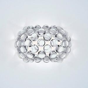 Foscarini Caboche Plus piccola R7s lampă de perete transparent, reglabil, Transparent, Camera de zi / sufragerie, Plastic, Design