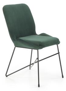 Scaun de bucaterie Kord, verde/negru
