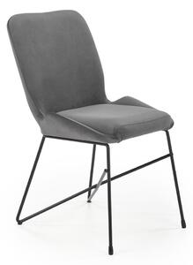 Scaun de bucaterie Kord, gri/negru