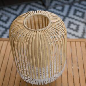 Forestier Bamboo Light M lampă de masă 39 cm alb, Alb, Camera de zi / sufragerie, Bamboo, Design