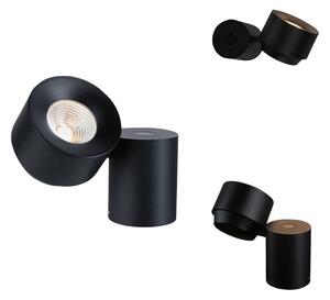 Lampă de masă Paulmann, Puric Pane I, reglabil, Negru, Camera de zi, Metal, Modern