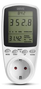 Priza cu contor de consum cu functie de calcul al costurilor