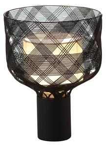 Forestier Antenna S lampă de masă 20 cm negru, Negru, Camera de zi / sufragerie, Metal, Design