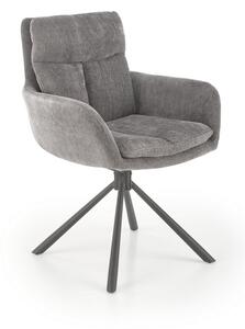 Scaun de bucaterie Leary, gri