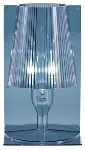 Lampă de masă Kartell, Take, Albastru, Camera de zi, Plastic, Design