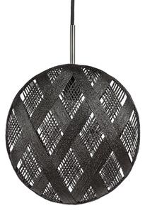 Forestier Chanpen M Diamant lampă pendul, negru, reglabil, Negru, Camera de zi / sufragerie, Design