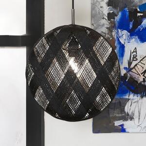 Forestier Chanpen M Hexagonal lampă susp., negru, reglabil, Negru, Camera de zi / sufragerie, Design