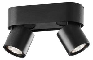 Plafoniere LIGHT-POINT, reglabil, Negru, Camera de zi, Aluminiu