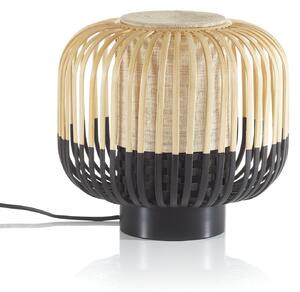 Lampă de masă Forestier, Bamboo Light S, Negru, Camera de zi, Bamboo, Design