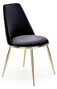 Scaun de bucaterie Louis, negru