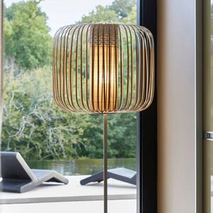 Forestier Bamboo Light lampă de podea 1 bec alb, Alb, Camera de zi / sufragerie, Bamboo, Design