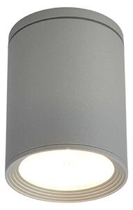 Lămpi de exterior Lucande, Minna, Gri, Balcon, Aluminiu, Modern