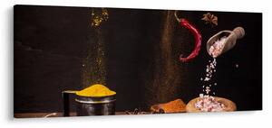 Tablou - Condimente în mișcare (120x50 cm)