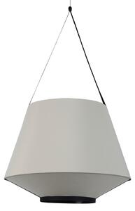 Forestier Carrie M lampă suspendată, oliv, reglabil, Verde, Camera de zi / sufragerie, Țesătură / Textil, Design