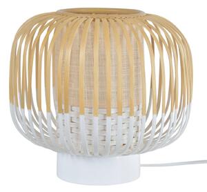 Lampă de masă Forestier, Bamboo Light S, Alb, Camera de zi, Bamboo, Design