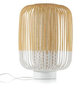 Lampă de masă Forestier, Bamboo Light M, Alb, Camera de zi, Bamboo, Design